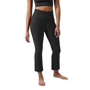 Athleta Elation Rib Crop Flare Size XL Tall Black NWT